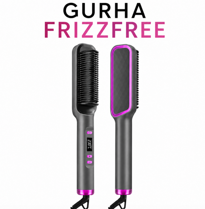Gurha FrizzFree- Straightener brush comb