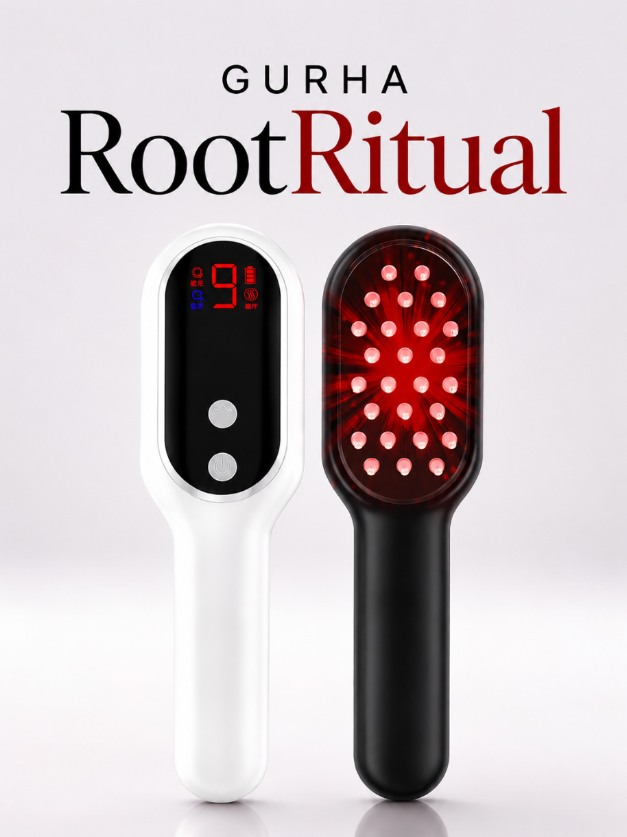 Gurha RootRitual- Anti hair loss massage comb